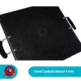 Comal cuadrado mármol de 4 mm 33×34 cm