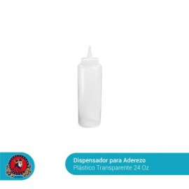 Dispensador para Aderezo Transparente 24 oz